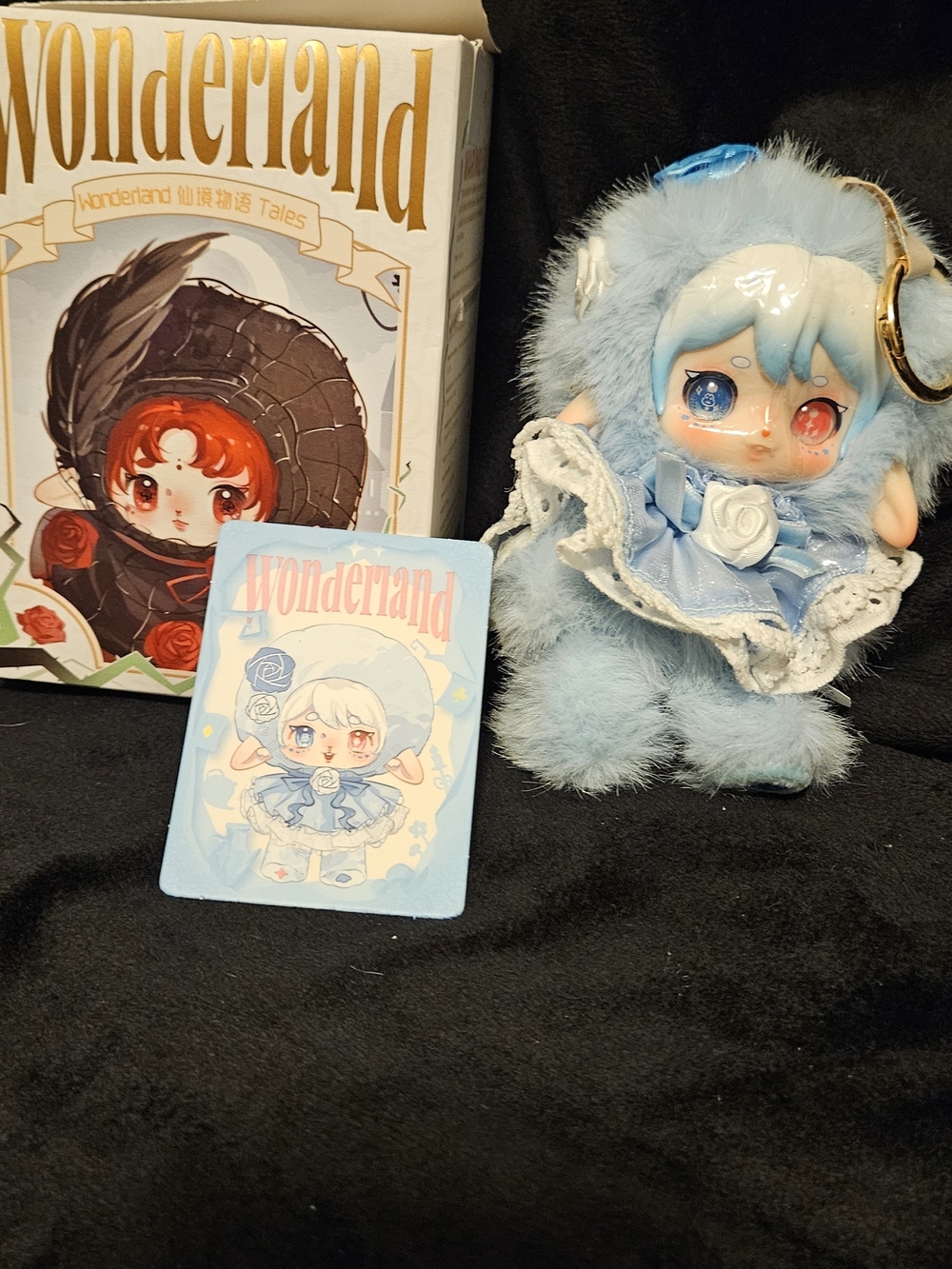 Wonderland Plush Blue Fantasy Doll - Cute Collectible